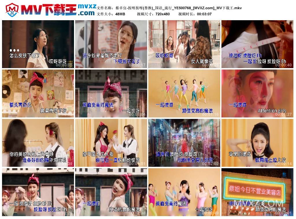 蔡卓宜-按呀按呀(替换)_国语_流行_YE500768